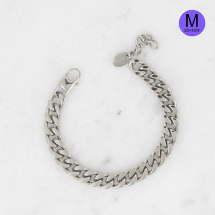 Bracelet UNISEX Kaja M - maille gourmette 20+3CM