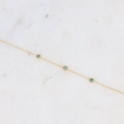 Maelyse Bracelet - 3 zirconium oxides