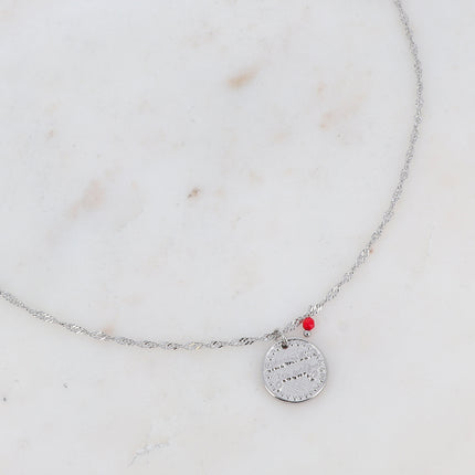 Fleury Necklace - Flower and Birth Month