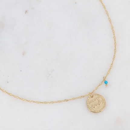 Fleury Necklace - Flower and Birth Month
