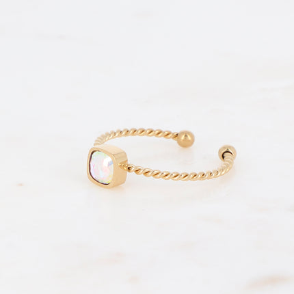 Bague Amael - cristaux 5mm