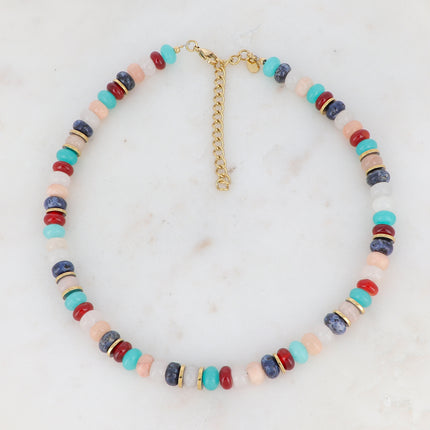 Collier Hunter - pierres naturelles