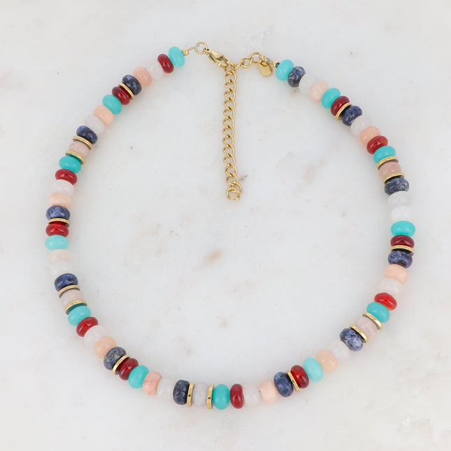 Collier Hunter - pierres naturelles