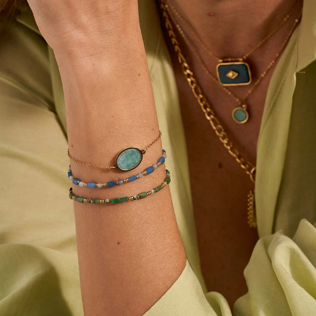 Bracelet Carlota avec pierres naturelles
