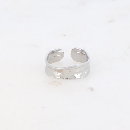 Bague - effet martelé