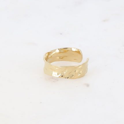 Bague - effet martelé