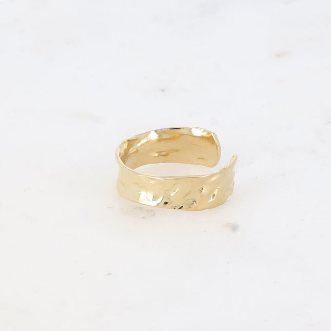 Ring - hammered effect