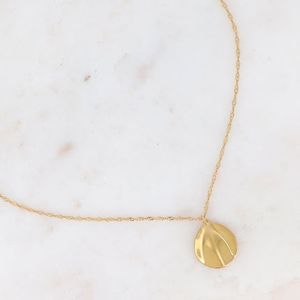 Collier Clarius Grand - pampille ondulée