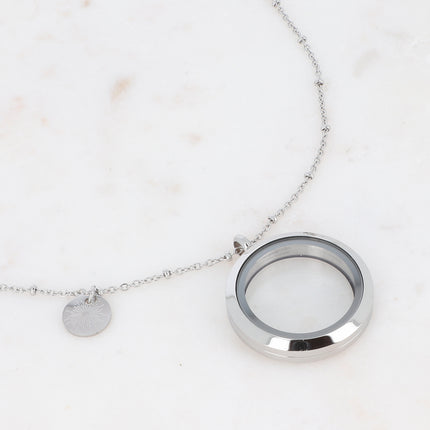 Collier rond locket