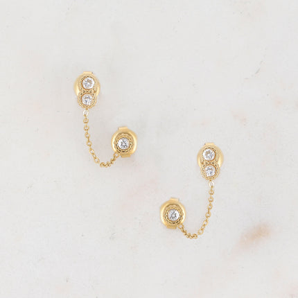 Mono-boucles Florina - 3 oxydes de zirconium