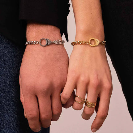 Bracelet Alex S - UNISEX - menotte 16,5+3cm