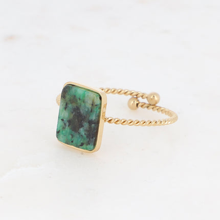 Ezekiel Ring - natural stone