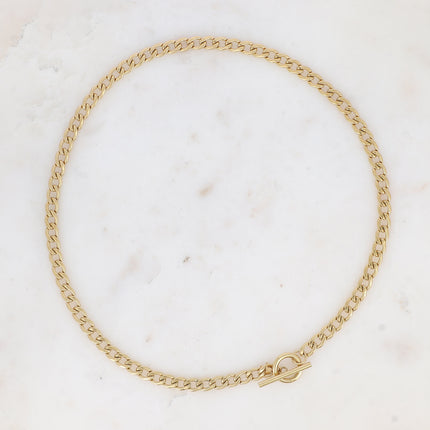 Collier - maille gourmette et fermoir cabillot