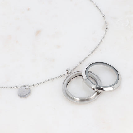 Collier rond locket