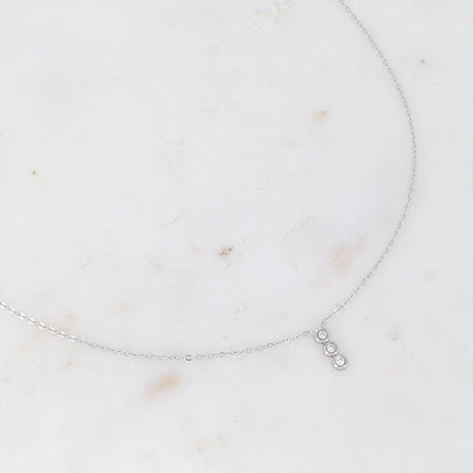 Collier Mizano - 3 oxydes de zirconium