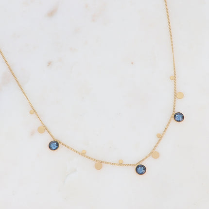 Collier Khalissa - cristaux Swarovski® PP20