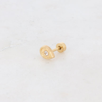 Piercing - goutte et oxyde de zirconium