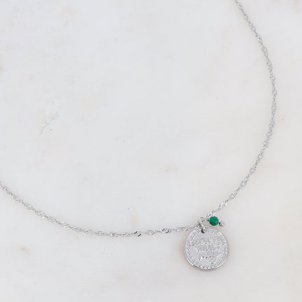Fleury Necklace - Flower and Birth Month