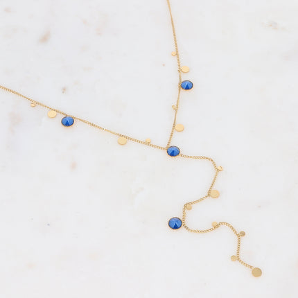 Collier Khalissa Y - cristaux Swarovski® PP20