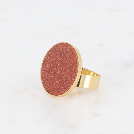 Bague Blissie - pierre naturelle