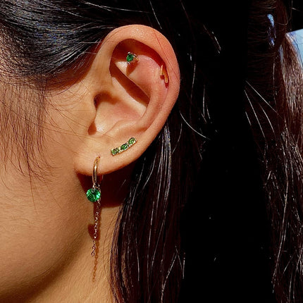 Piercings avec éclair
