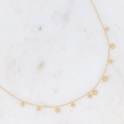 Collier Olga - mini étoiles
