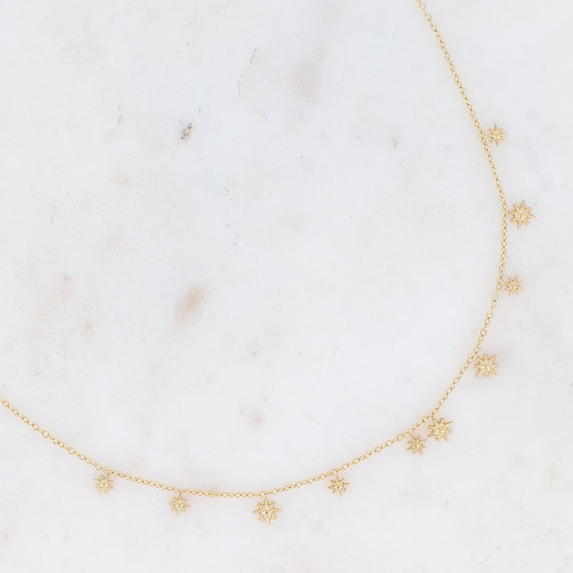 Olga Necklace - Mini Stars