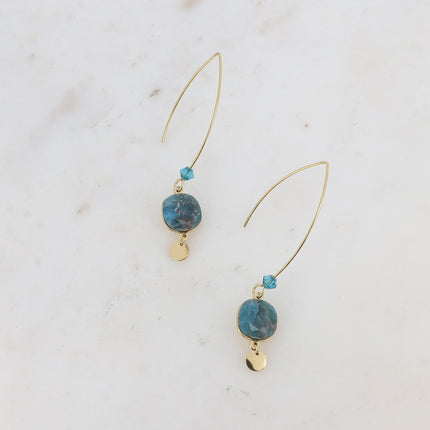 Boucles Aléa Stone - pierres naturelles et cristaux