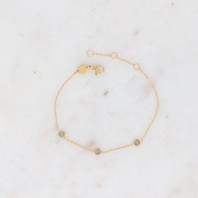 Bracelet Maelyse - 3 oxydes de zirconium