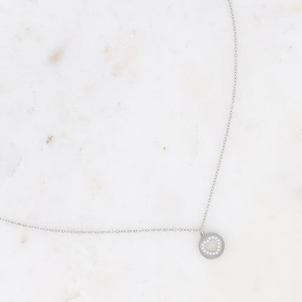 Collier Palia - Coeur et oxydes de zirconium