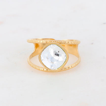 Bague Manoel - cristaux Swarovski® 8MM