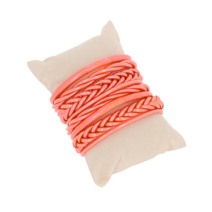 Kit de 8 joncs bouddhistes - Corail