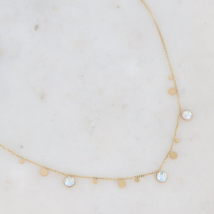 Collier Khalissa - cristaux Swarovski® PP20