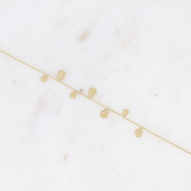 Bracelet Zia - mini gouttes texturées