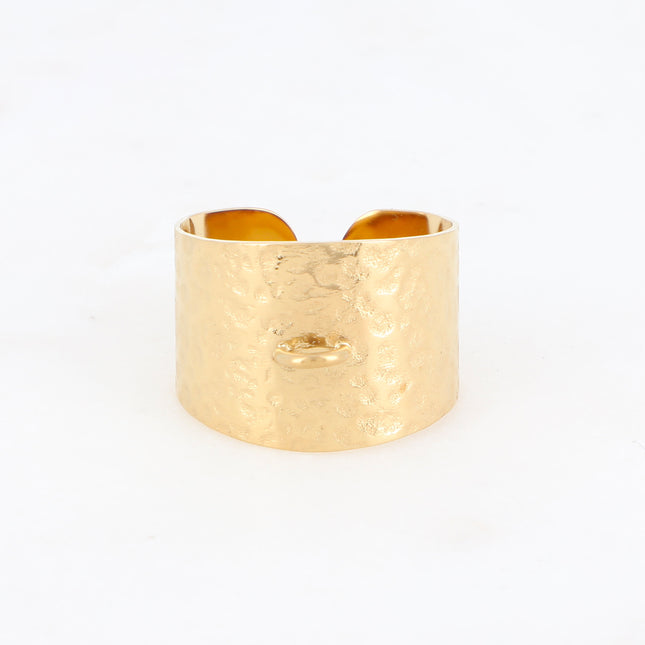 Bague martelée