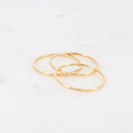 Bagues Rings lisses