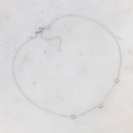 Collier Maelyse - 3 oxydes de zirconium