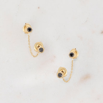 Mono-boucles Floria - 2 oxydes de zirconium