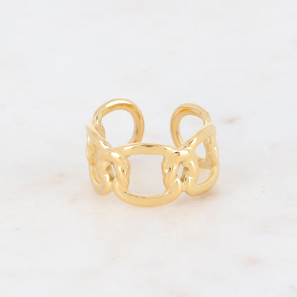 Bague Agésilas - maille ajourée