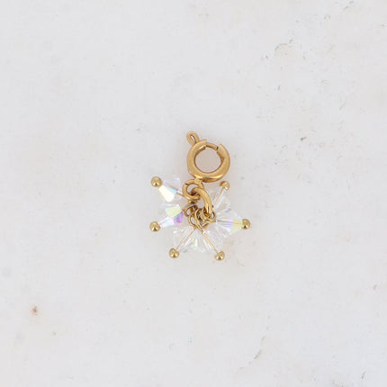 Charm Séraphine - cristaux toupies Swarovski®