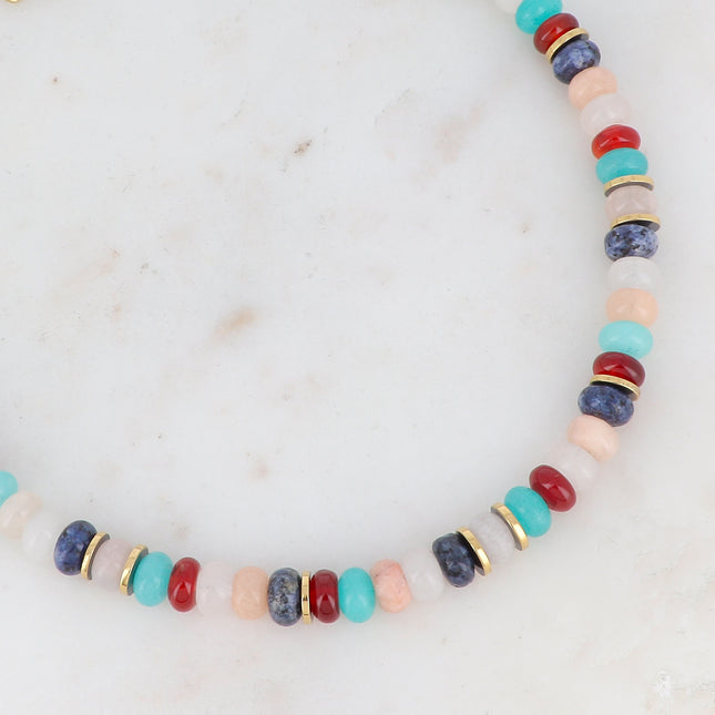 Collier Hunter - pierres naturelles