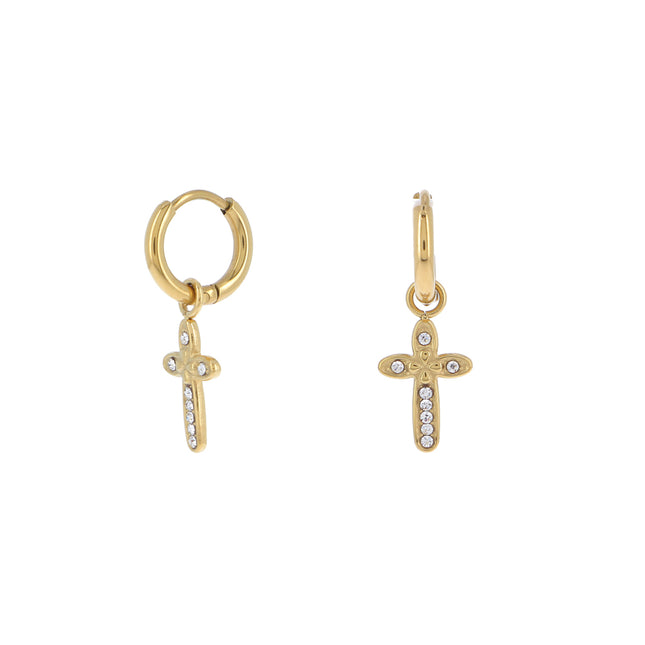 Boucles d'oreilles Kate dorées