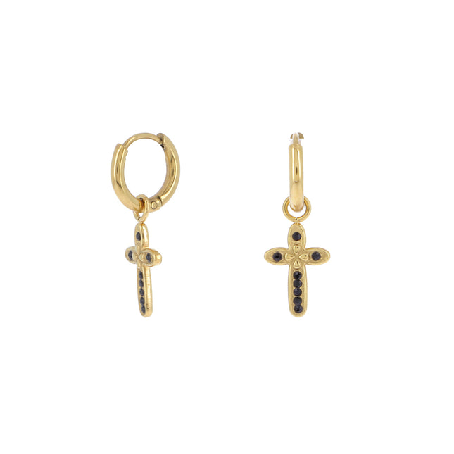 Boucles d'oreilles Kate dorées