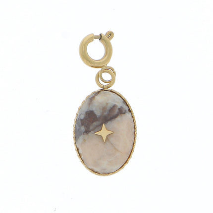 Charm Castille Petit - pierre naturelle et étoile