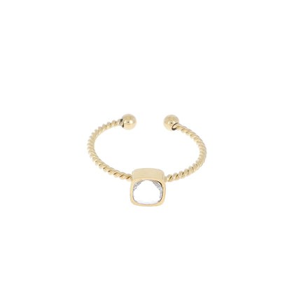 Bague Amael - cristaux 5mm