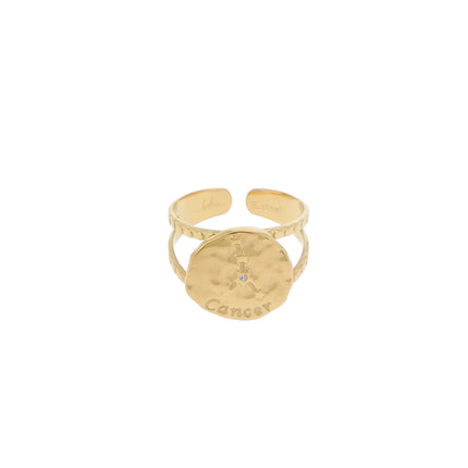 Bague Astro effet martelé