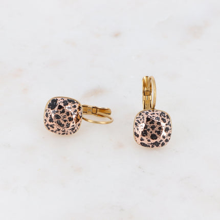 Boucles Béa - cristaux Swarovski® 4470 10mm
