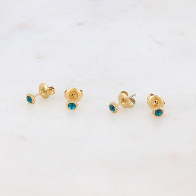 Boucles puces - oxydes de zirconium
