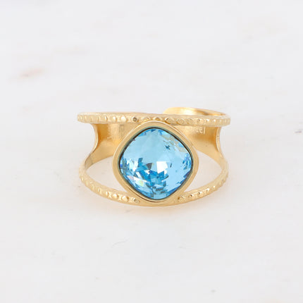Bague Manoel - cristaux Swarovski® 8MM