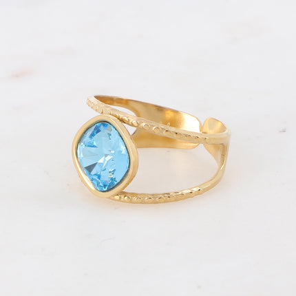 Bague Manoel - cristaux Swarovski® 8MM